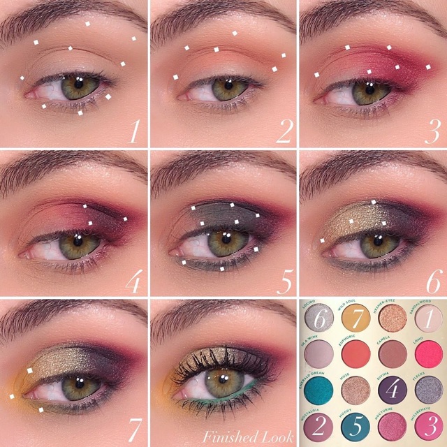 [Nhập RAISINGSTAR18, giảm 30k cho đơn 99k]Bảng Màu Mắt Colourpop Through My Eyes