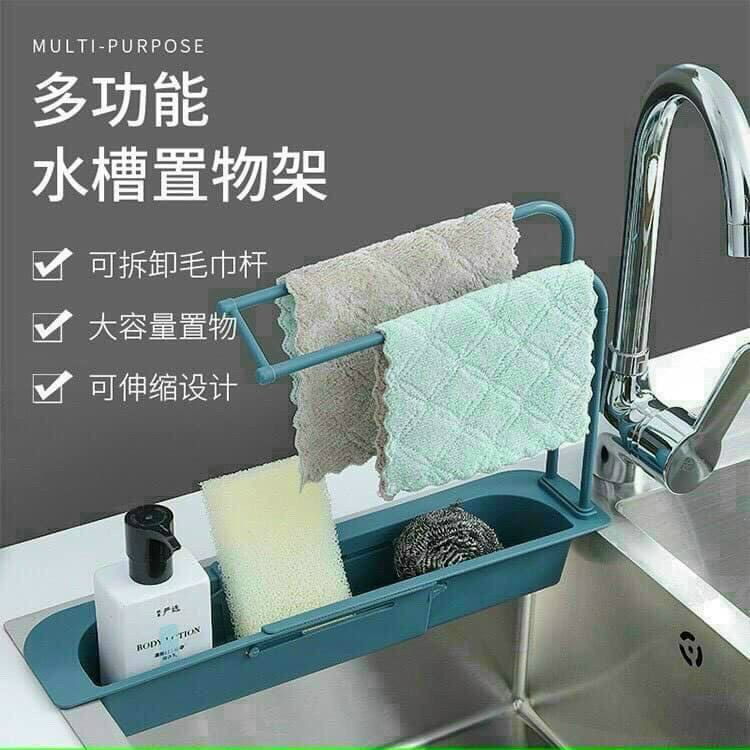 Giá để giẻ rửa bát ⚡️FREE SHIP⚡️ khay đựng đồ rửa chén bát