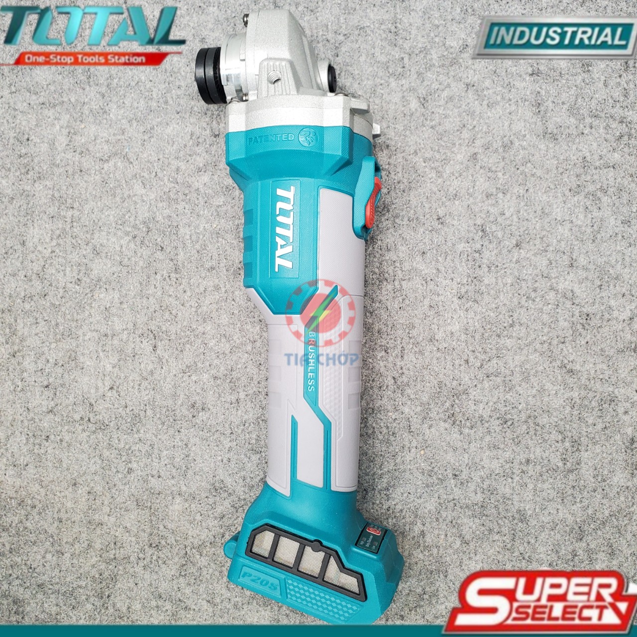 [Ảnh thật] [Chính hãng] 20V Máy mài góc dùng pin Total TAGLI1002
