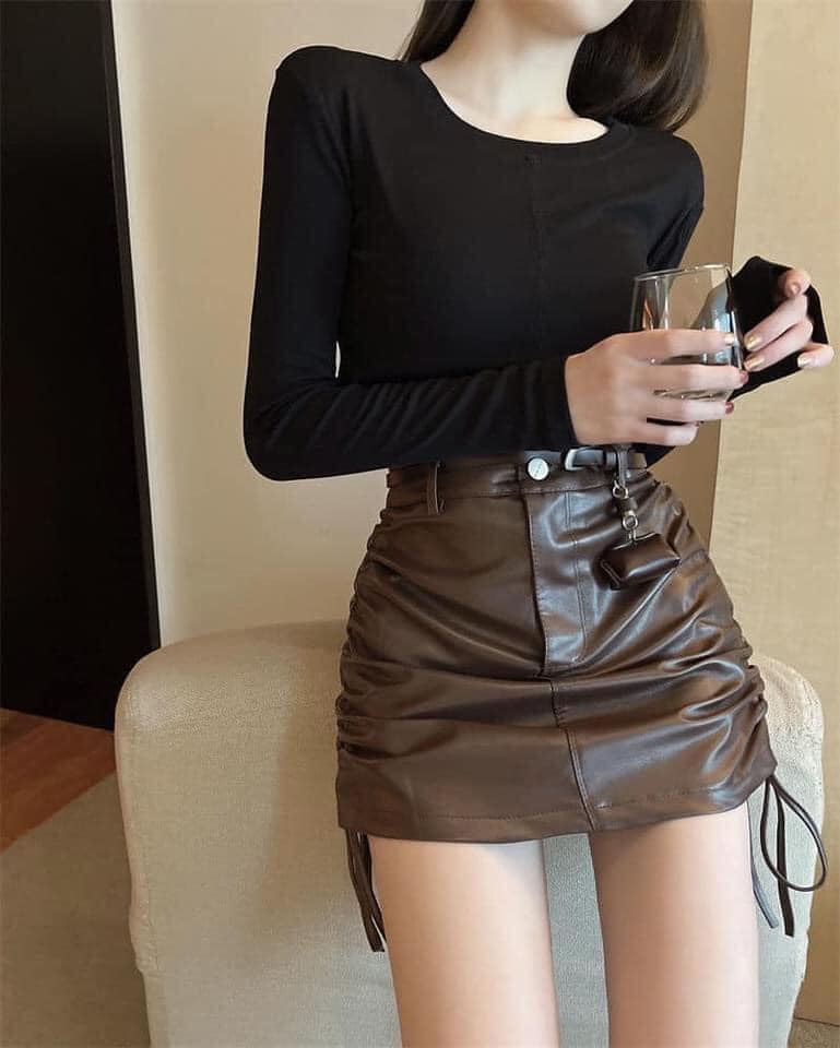 VÁY DA RÚT DÂY HOT HIT Baongocmit