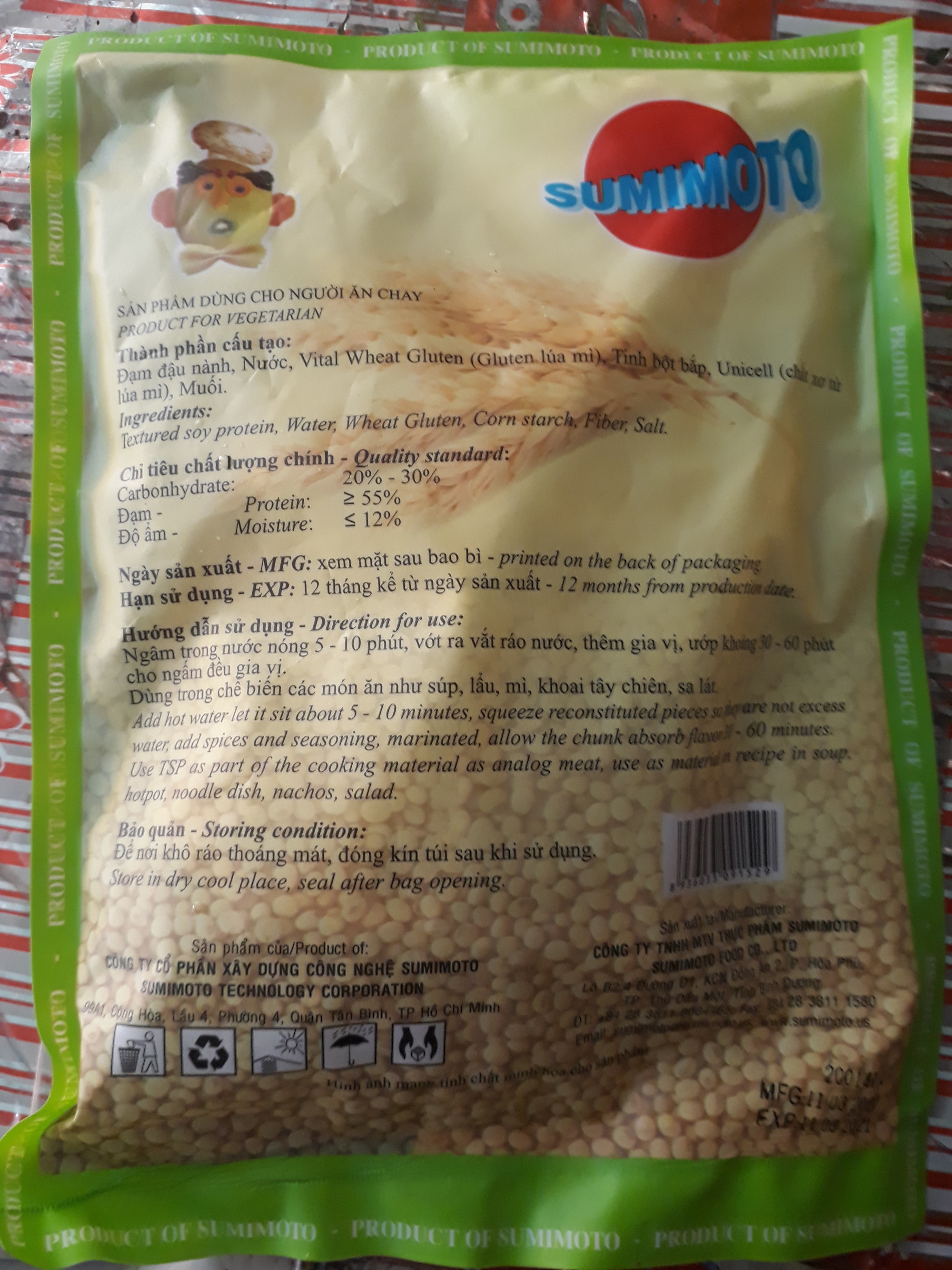 1 Gói 100g Sườn Non Chay PANKO Thơm Ngon