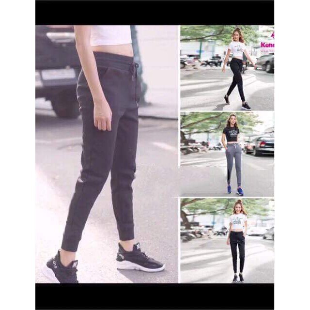 Quần Jogger gân tăm cao cấp