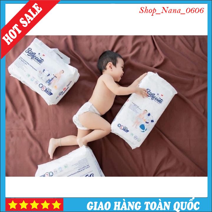 💎💎DATE MỚI NHẤT💎💎 Bỉm Dán Baby Cute (NB82-S72-M60-L52)