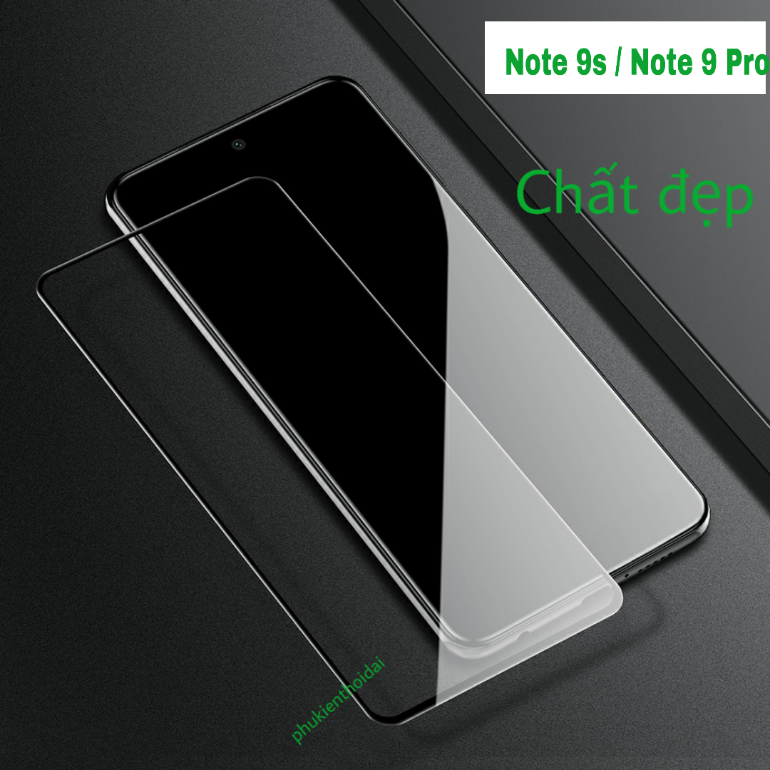 Kính cường lực Redmi Note 9s / Note 9 Pro Full màn cao cấp