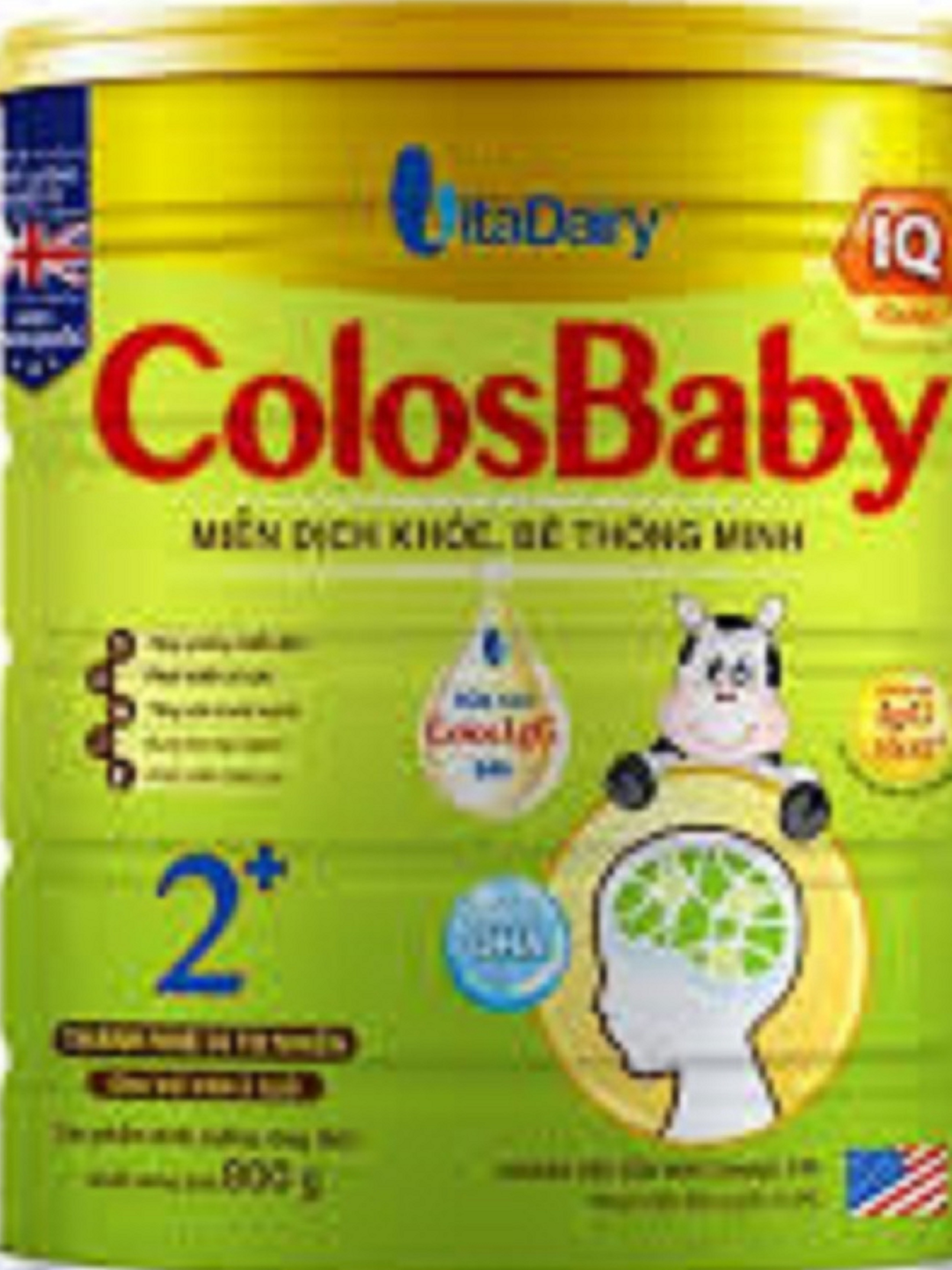 Sữa Colosbaby IQ Gold 1+800g