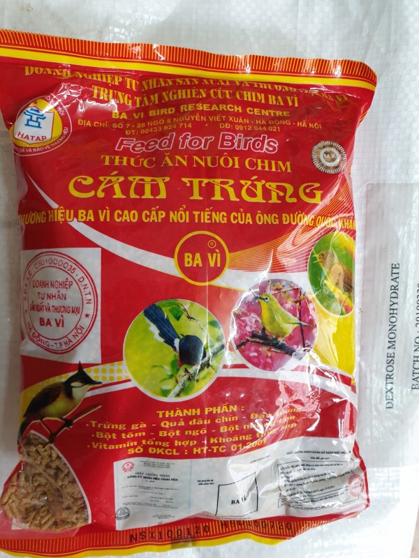 thức ăn chim Ba vì (loại màu đỏ)