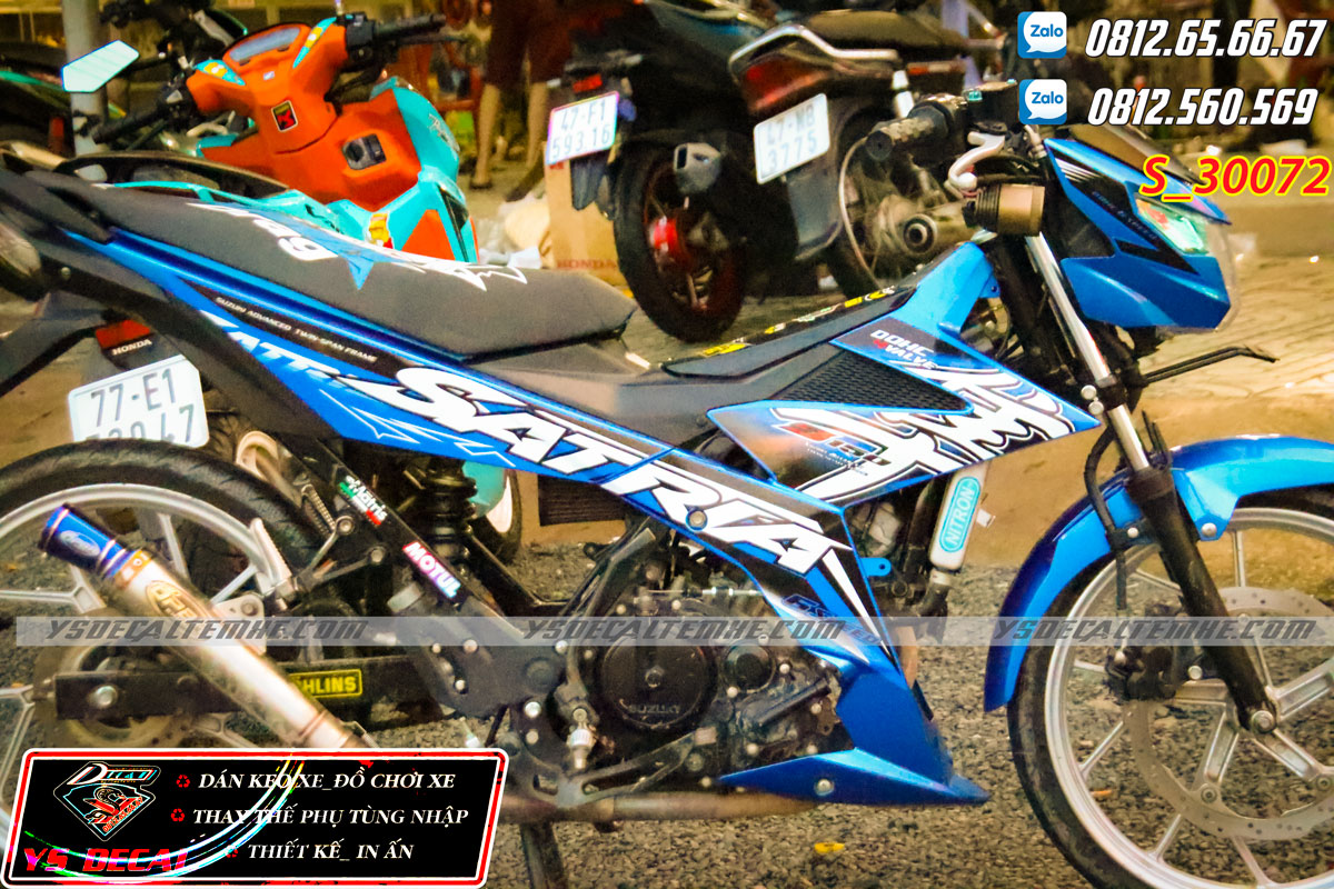 Tem rời Hayabusa xanh  đen
