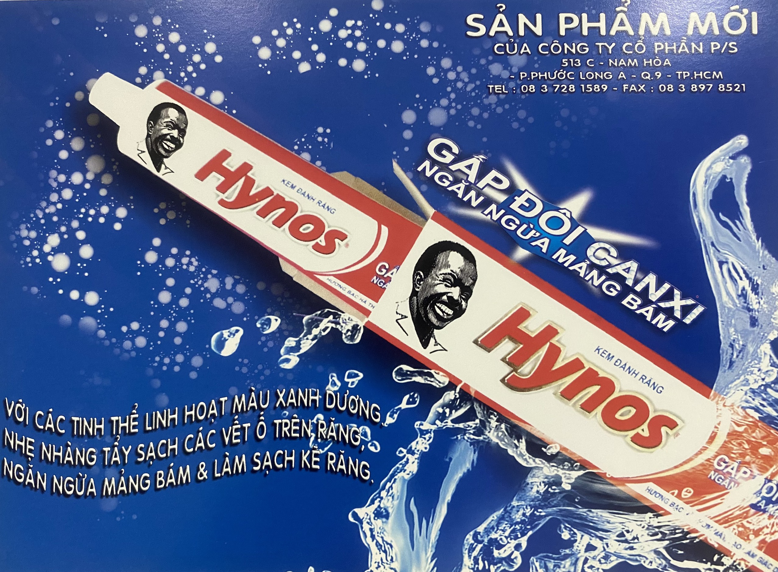 Kem đánh răng Hynos gấp đôi canxi 200g