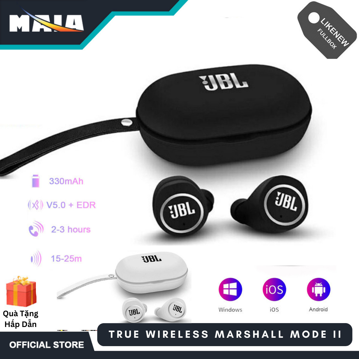 Tai nghe Bluetooth True Wireless JBL X8 TWS -  Tai Nghe Nhét Tai không dây  HeadsetsTrue Không Dây Bluetooth Bluetooth 5.0TWS Trong-Tai Nghe Nhét Tai Thể Thao Tai Nghe Tai Nghe Tai Nghe Nhét Tai