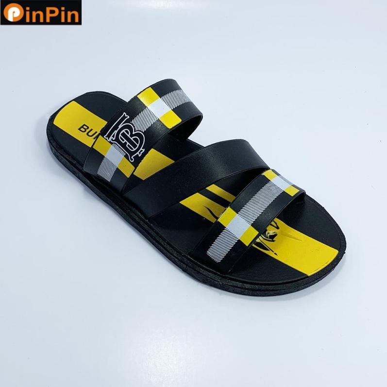 Dép nam quai ngang PinPin chất liệu PVC nhẹ chắc chắn chống trơn trượt chống thấm nước - hh010 giá rẻ
