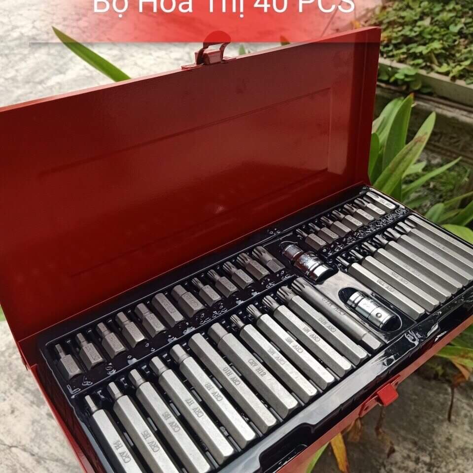Bộ Tuýp Hoa Thị 40 Chi Tiết TOP Cao Cấp