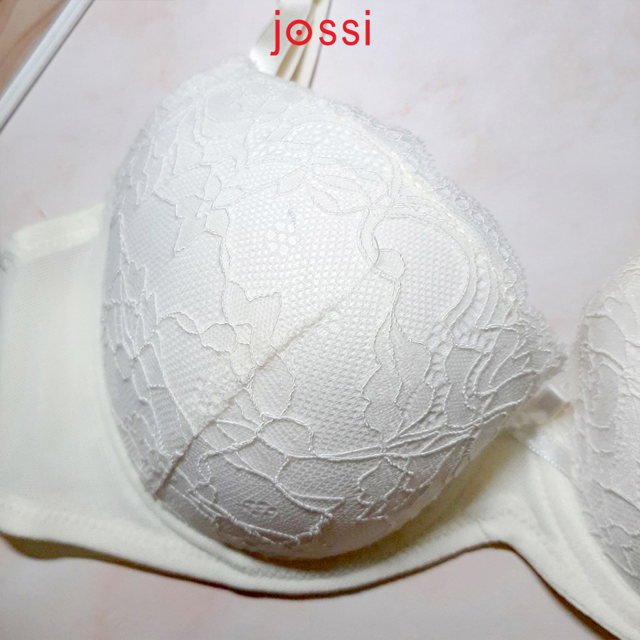 Áo lót ren mút mỏng cúp xéo - Jossi 9018