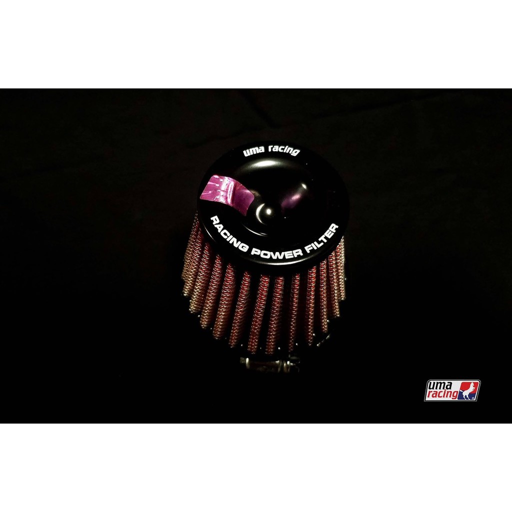 Lọc gió pô e UMA RACING HÀNG CHÍNH HÃNG ( Air Filter TRỤ Ú 35 - 38 - 48 MM  ) LZD-01