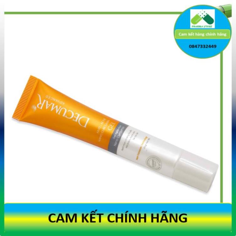[NEW_Decumar Advanced] Gel ngừa mụn Nano curcumin (Tuýp 20g) [Decuma/ advance/ new/ kem nghệ]