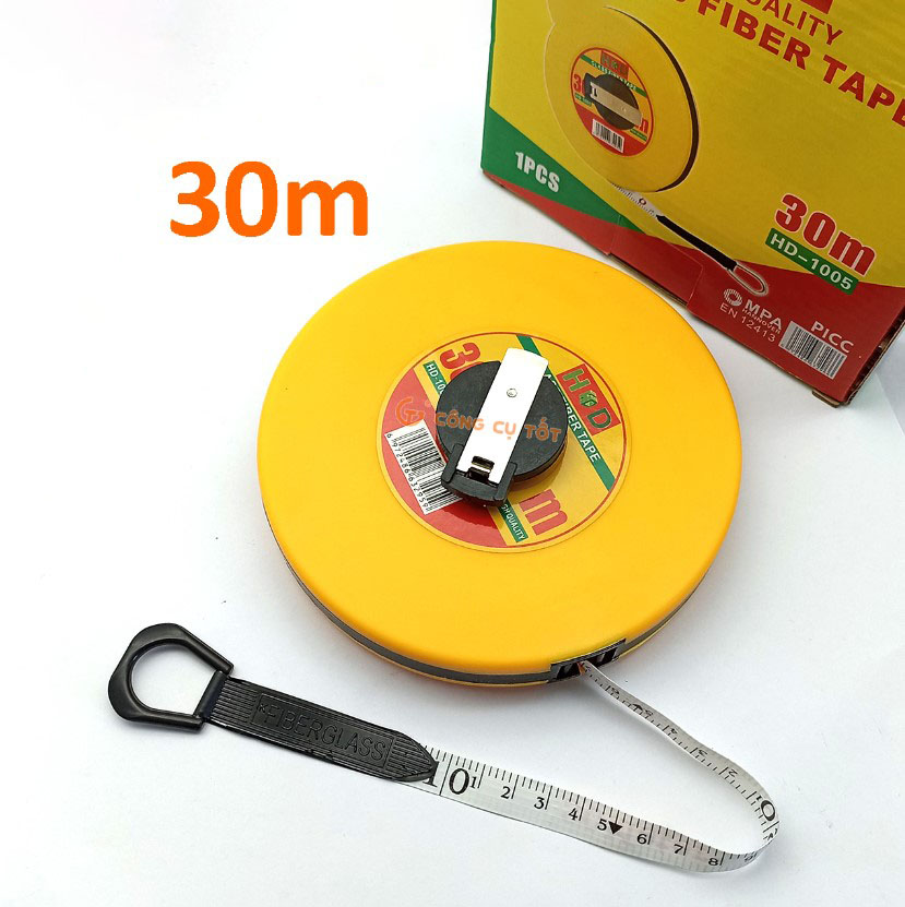 Thước dây vải sợi thủy tinh 20m, 30m, 50m