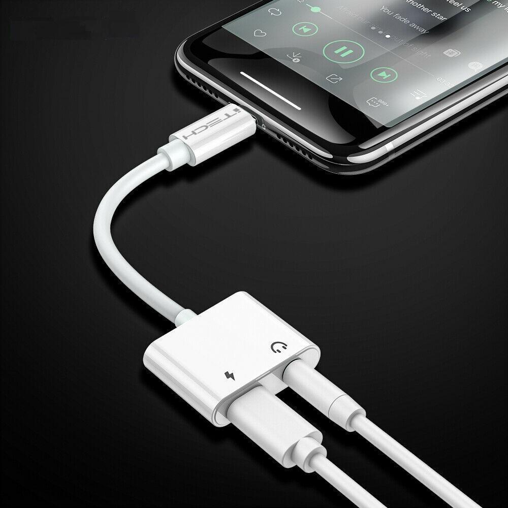 Cáp Chuyển Đổi Lightning Sang 3.5mm Và Chân Sạc Lightning - Model ITECH