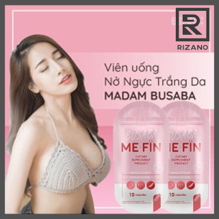 [HCM]RIZANO - [ CHE TÊN SP] Madam Busaba Viên Uống Thảo Dược Nở Ngực Se Khít Vùng Kín thumbnail