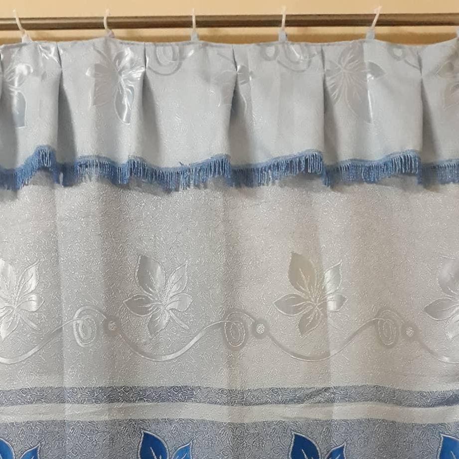 rèm vải gấm may sẵn kích thước 4m2 x2m7