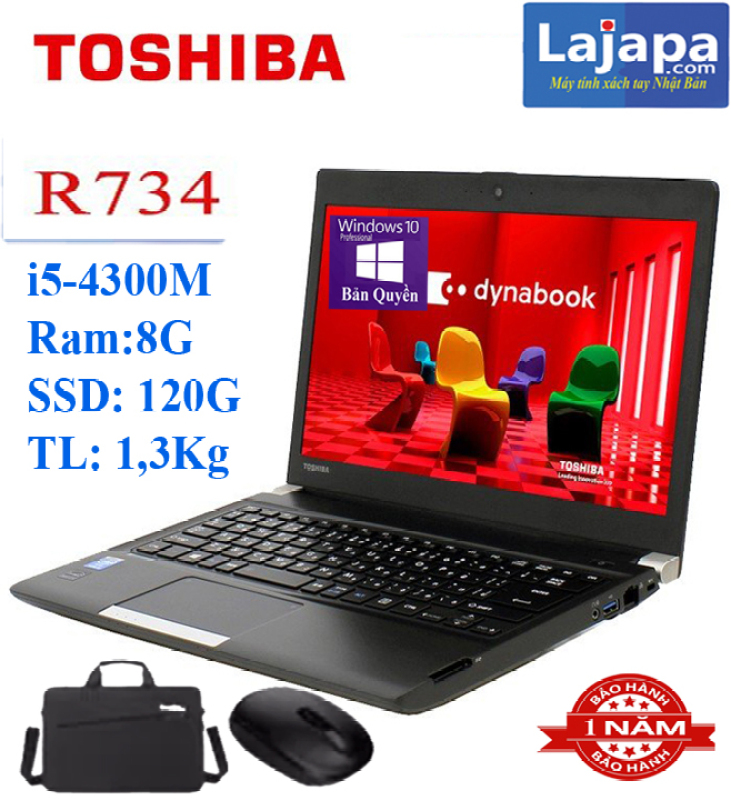 [Xả Kho 3 Ngày]  {Bảo Hành 1 Năm như máy mới} Toshiba R734 PORTEGE R30-A Laptop Xách Tay Nhật Siêu Bền Laptop Nhat Ban LAJAPA, Laptop gia re, máy tính xách tay cũ, laptop văn phòng cũ, laptop core i5 cũ giá rẻ laptop cũ gaming giá tốt nhất