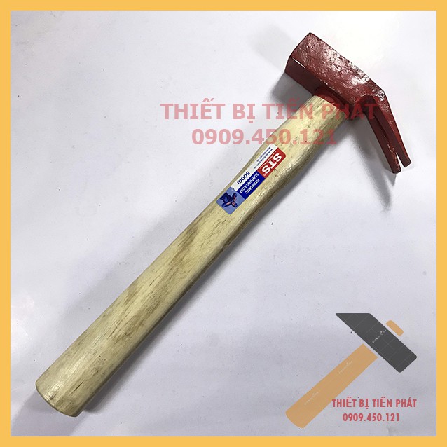 Búa đóng đinh, búa nhổ đinh sơn tùng sts cán gỗ đủ các số 200gr, 300gr, 500gr
