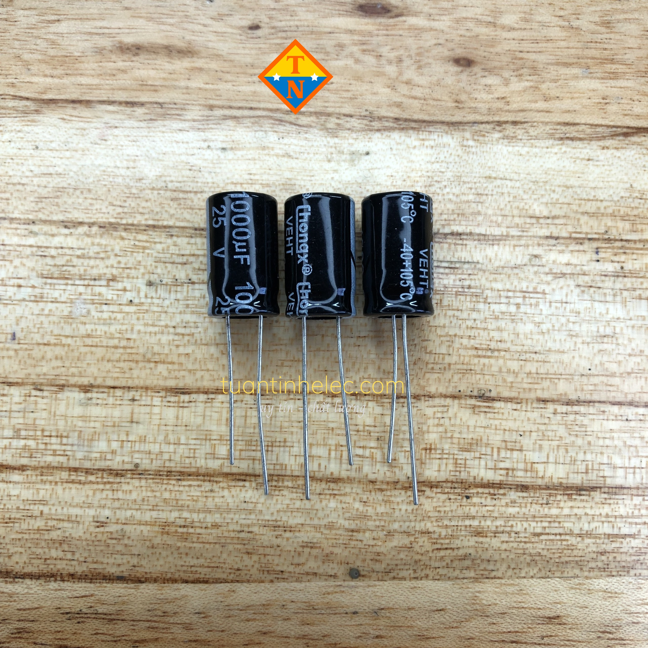 Tụ hóa 25v tần số cao các loại - tụ điện phân cực