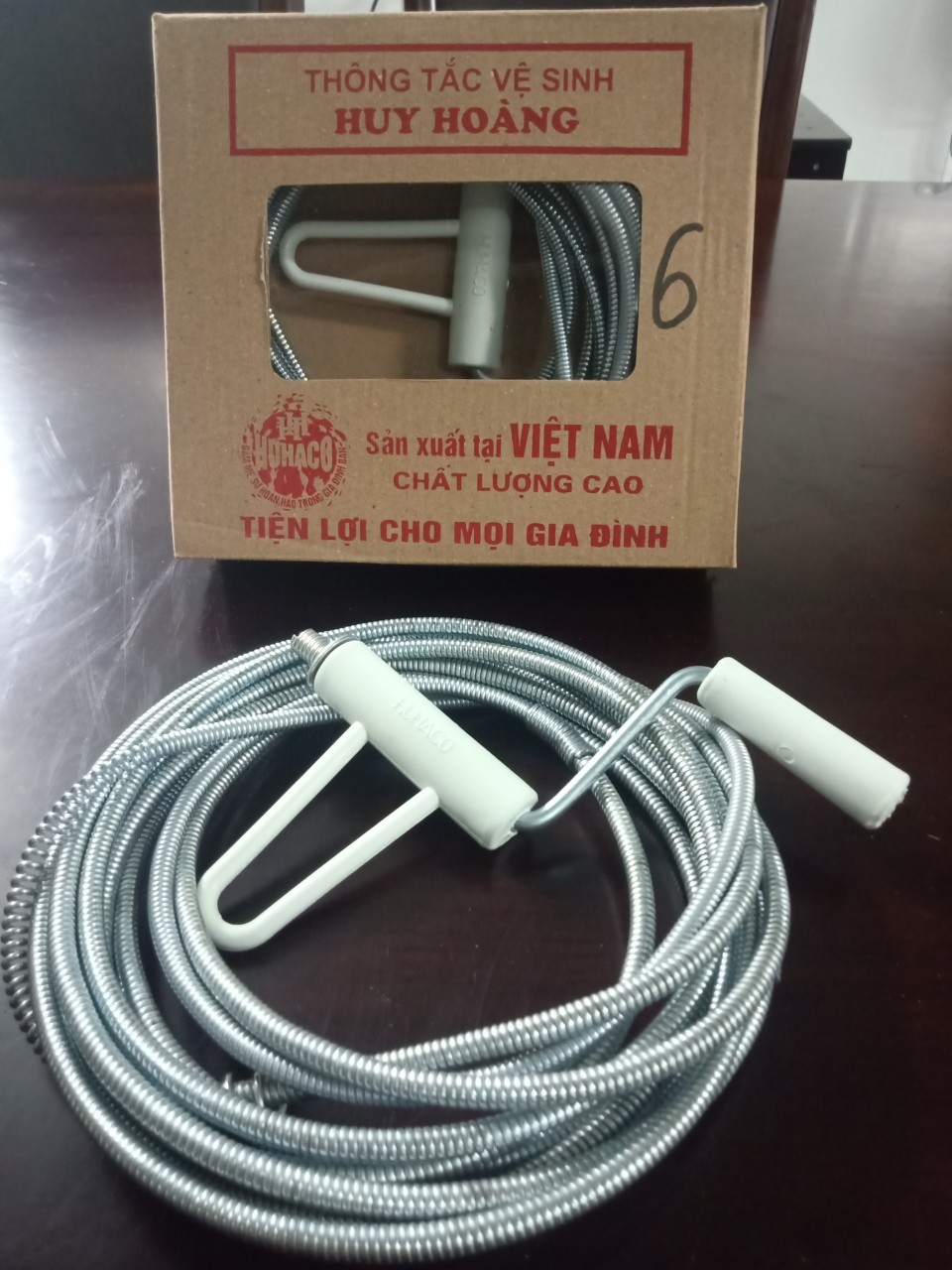 dây thông tắc cống HUY HOÀNG 3M,