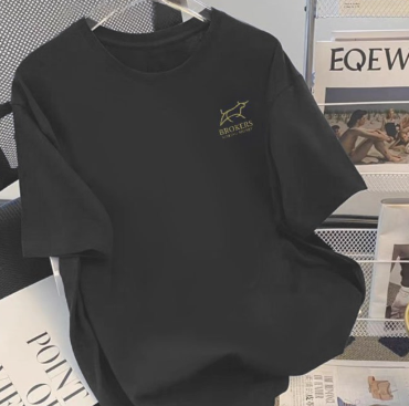 Bigsize men and women cheap cotton breathable soft T shirts