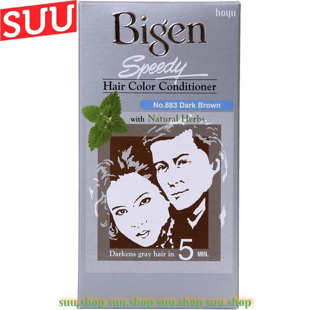 Thuốc Nhuộm Tóc Bigen phủ bạc Speedy Hair Color Conditioner
