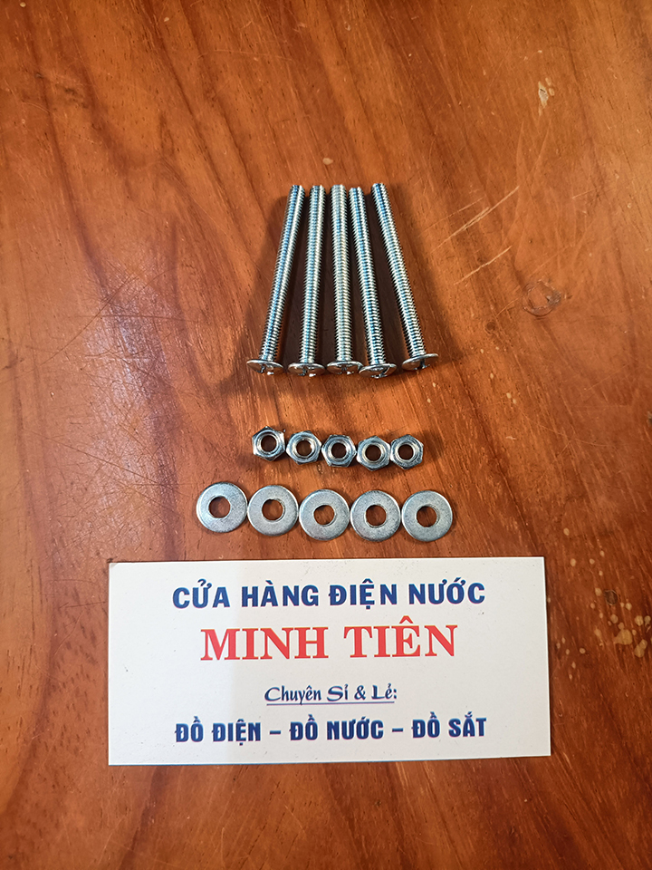 50 con Bù lon, Bulon (bao gồm ốc tán, lồng đền) 4 ly (M4) đầu dù vít ...