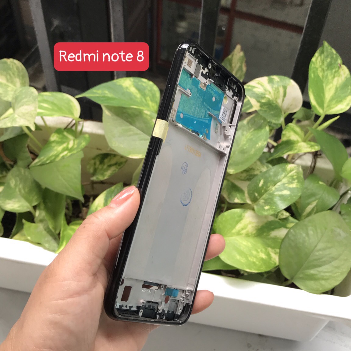 khung viền xiaomi Redmi Note 8 ( khung xương,viền máy, phím bấm)