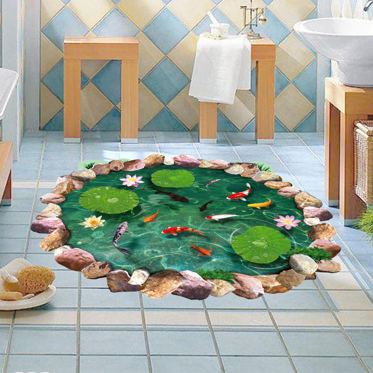 Decal dán tường BỂ CÁ HPM9260