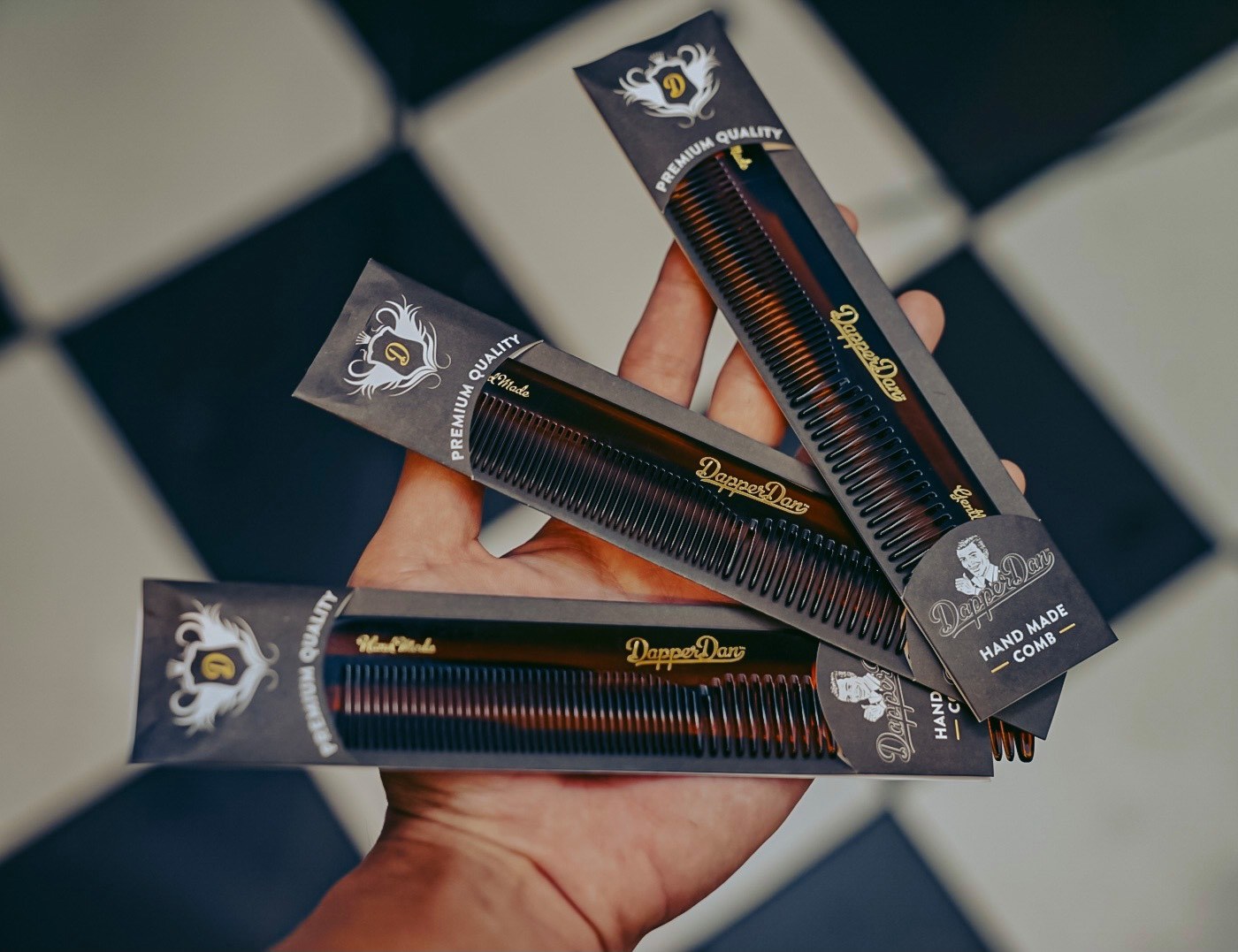 LƯỢC TẠO KIỂU DAPPER DAN HAND MADE STYLING COMB