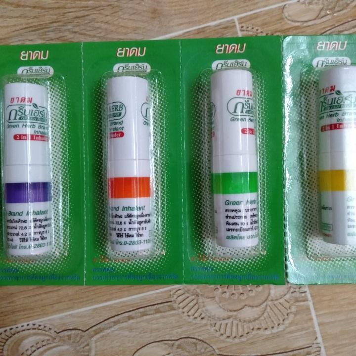 Combo 6 Ống hít mũi Thái Lan