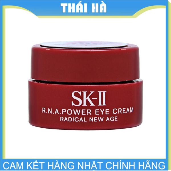 [HCM]Kem Dưỡng Mắt SK-II R.N.A Power Eye Cream 2.5g Giảm Các Nếp Nhăn Làm Săn Chắc Da Xóa Các Quầng Thâm Dưỡng Trắng Da nhập khẩu