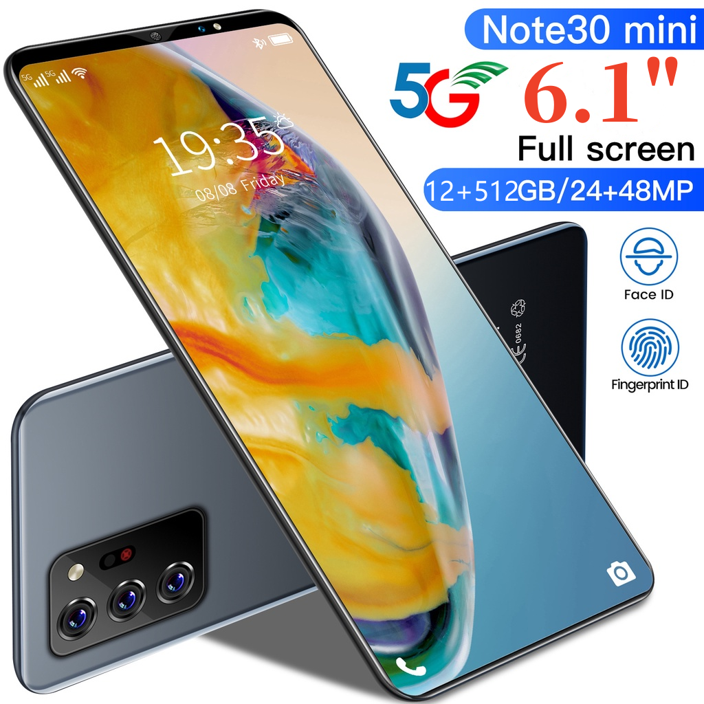 Điện thoại Note30 mini chính hãng 6.1 Inch Miễn phí vận chuyển Bán ban ...