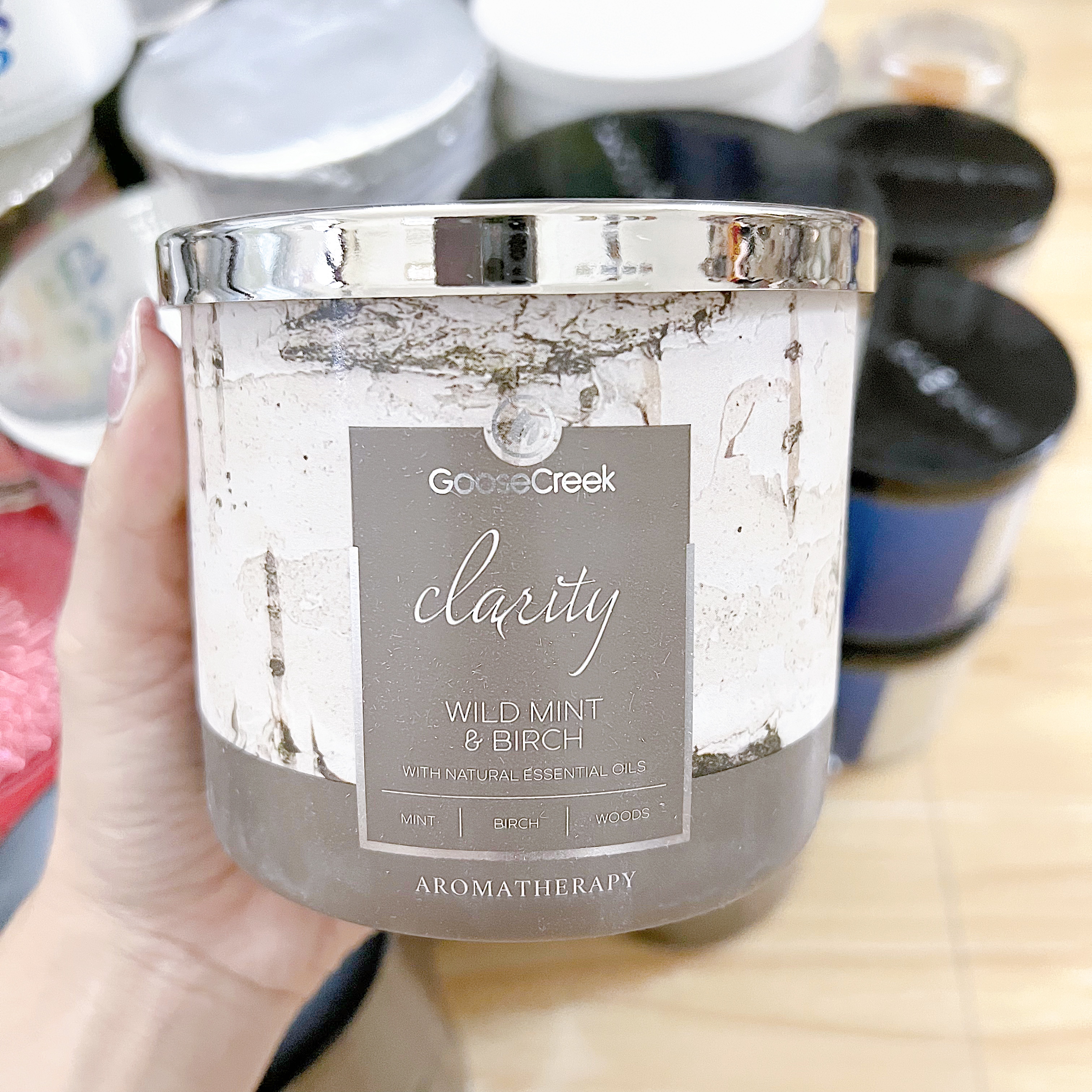 (Aromatherapy GC) Nến thơm ba bấc Goose Creek dòng thư giãn