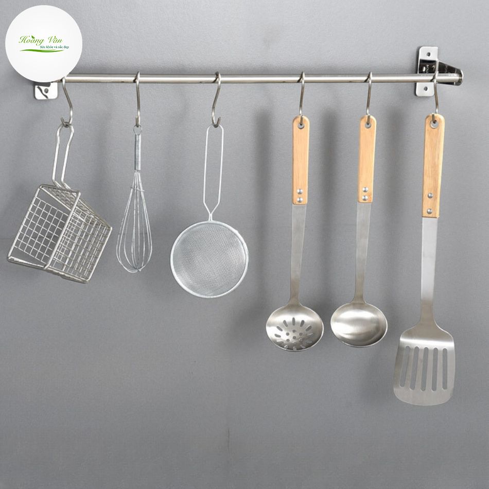 Combo 02 Móc treo đồ chữ S Inox sáng bóng