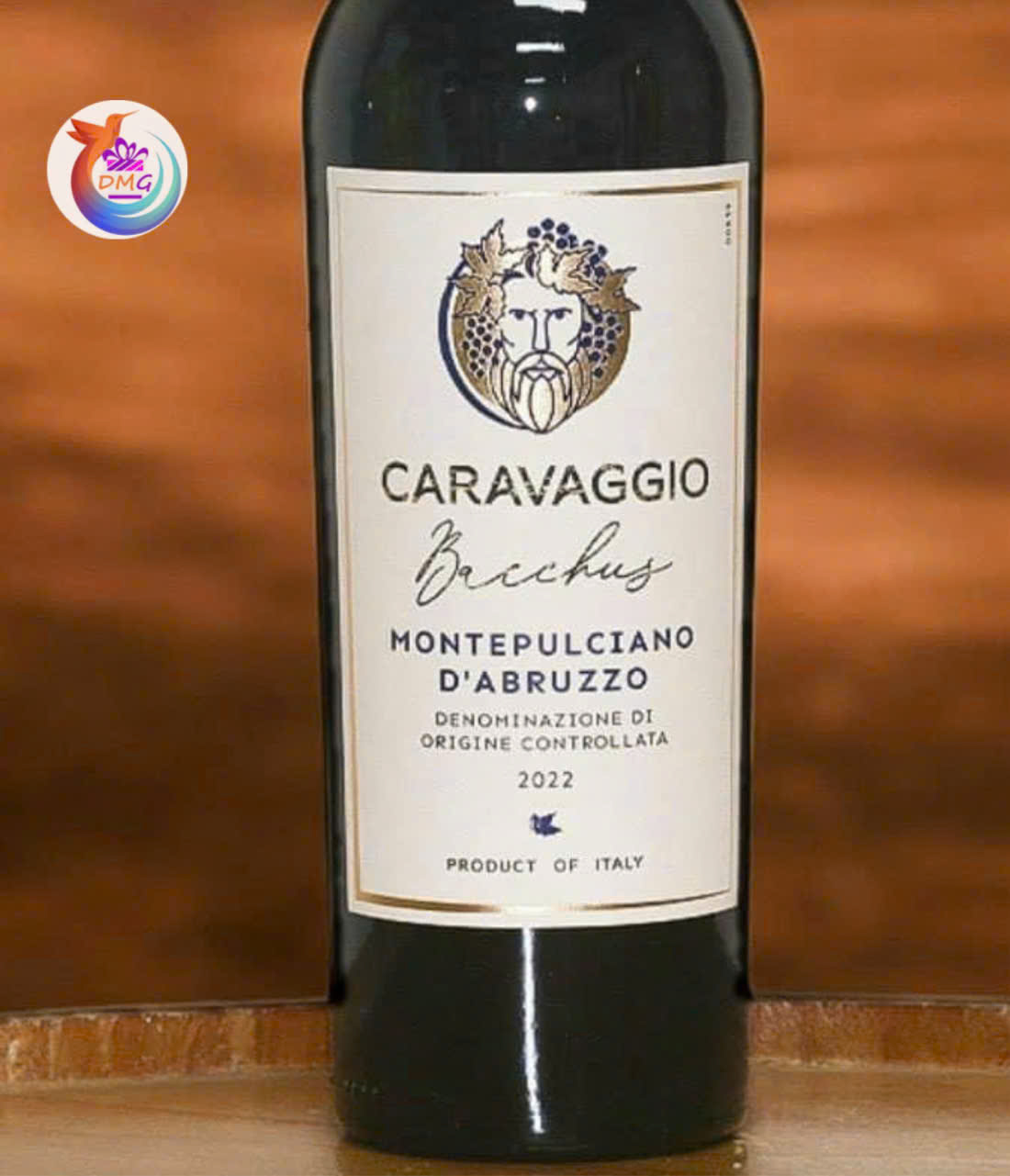 [NHẬP KHẨU] VANG ĐỎ (Ý) CARAVAGGIO BACCHUS– 750ML (14%) – DMG WINE
