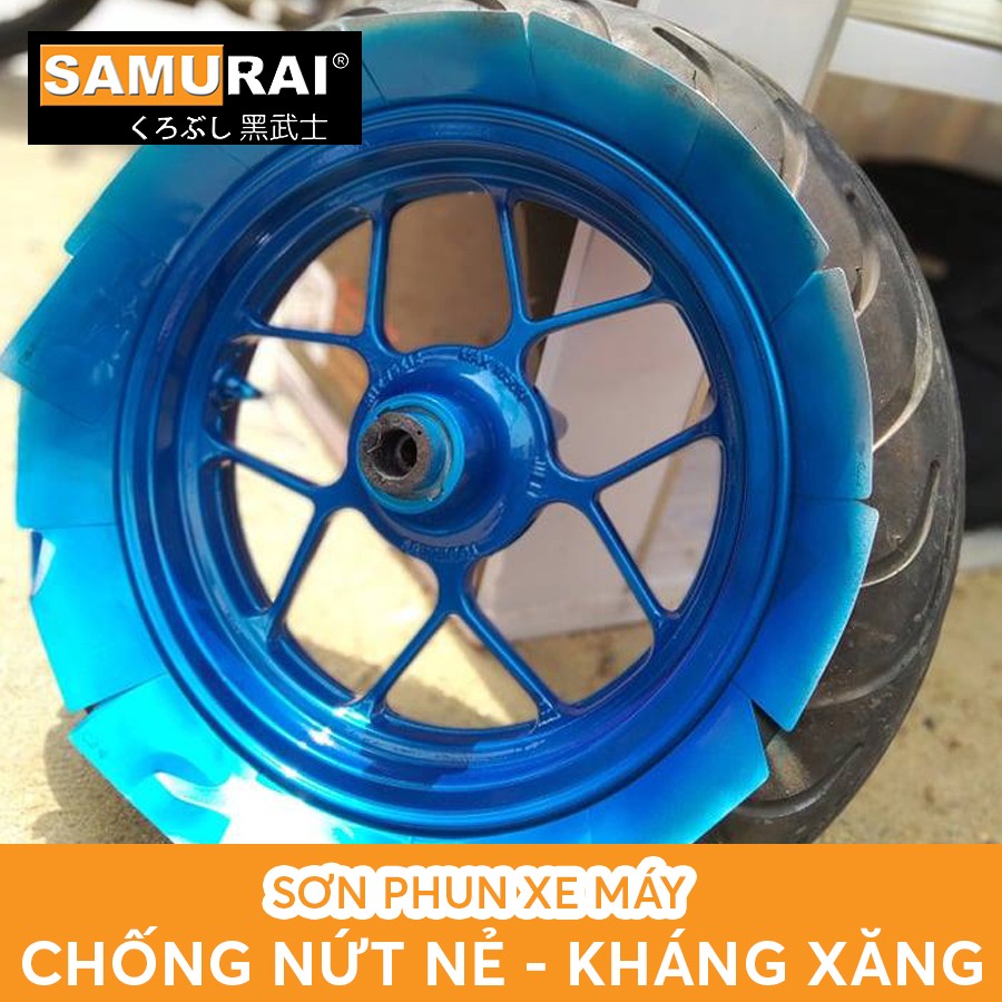 Chai sơn Samurai Y139 màu xanh candy