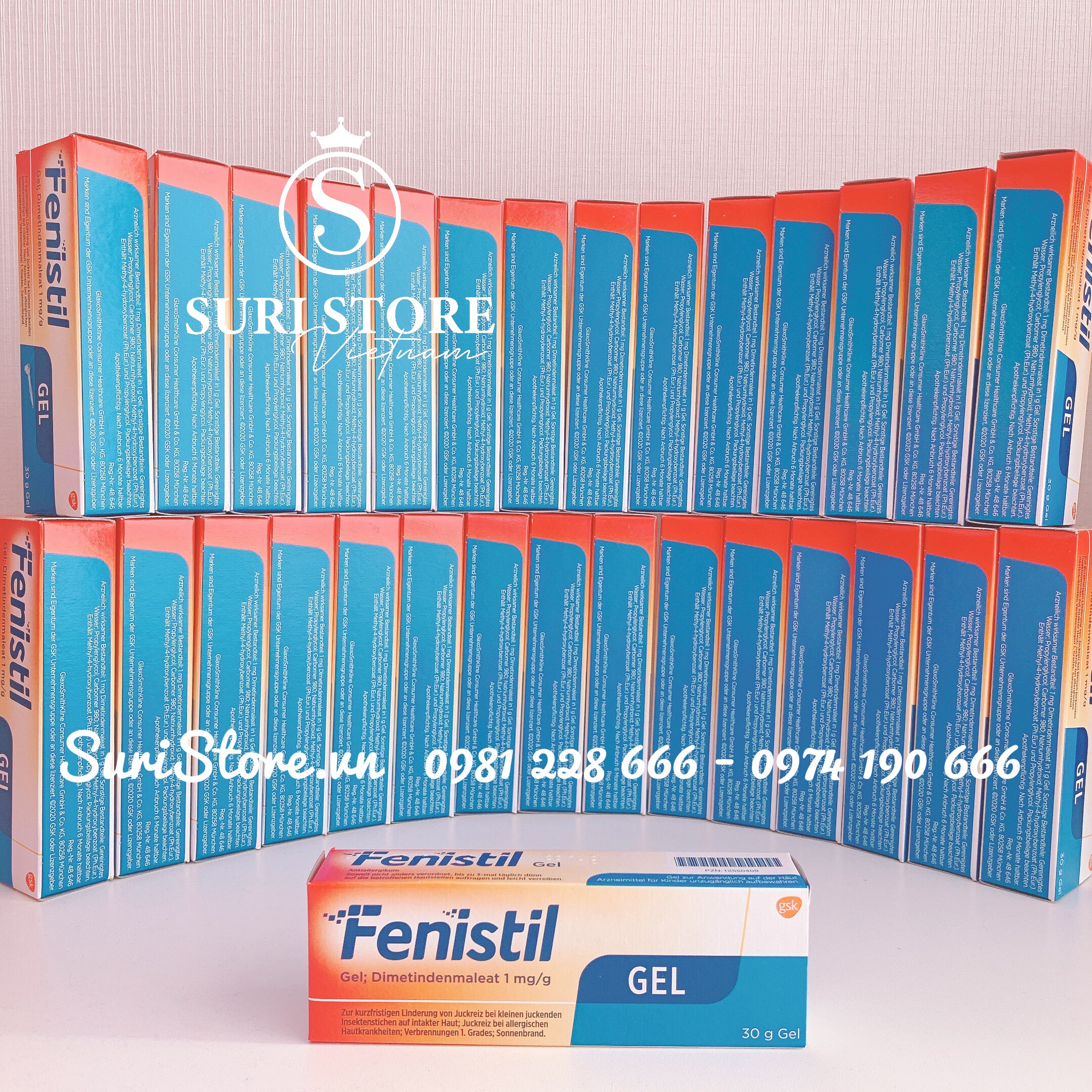 Gel bôi côn trùng cắn Fenistil