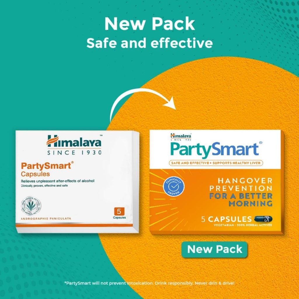 Himalaya Party Smart- Thảo dược chống say