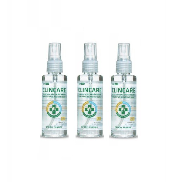 Dung dịch sát khuẩn tay nhanh CLINCARE 70ml