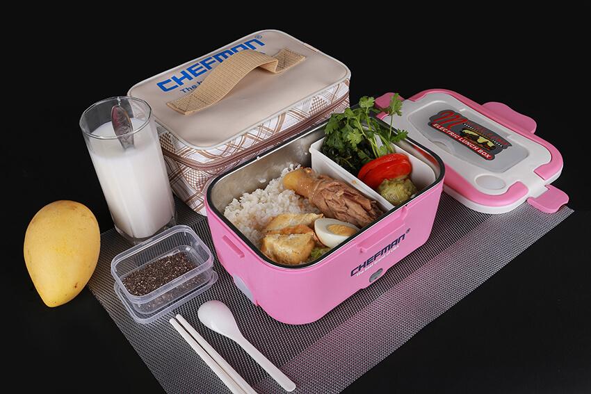 Hộp cơm hâm nóng Chefman CM-113i inox