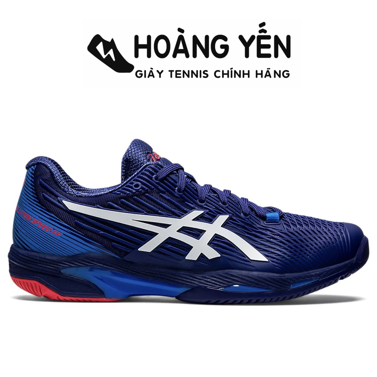 Giày Tennis Nam Asics Solution Speed FF2 Blue Giày Tennis Nam Chính Hãng