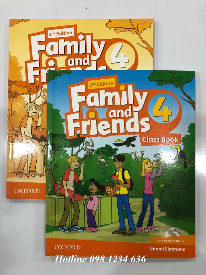 Sách Family And Friends 4 - 2nd ( bộ 2 cuốn)