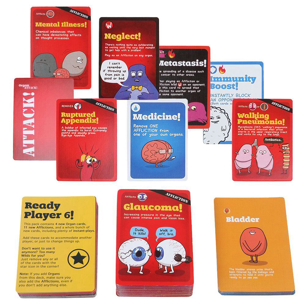 Bộ Trò Chơi Board Game Organ Attack Vui Nhộn
