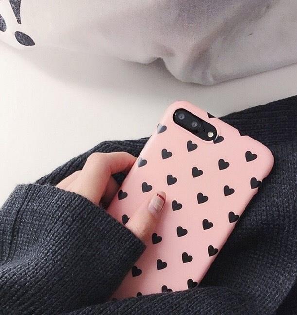 Ốp lưng silicon Iphone 6/6s, 6/6s plus hình trái tim