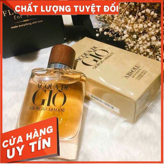 Nước hoa nam acqua di giò 100ml vàng , thanh lịch , nam tính