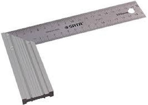 Thước Ê ke vuông 20cm-8in SATA 91411