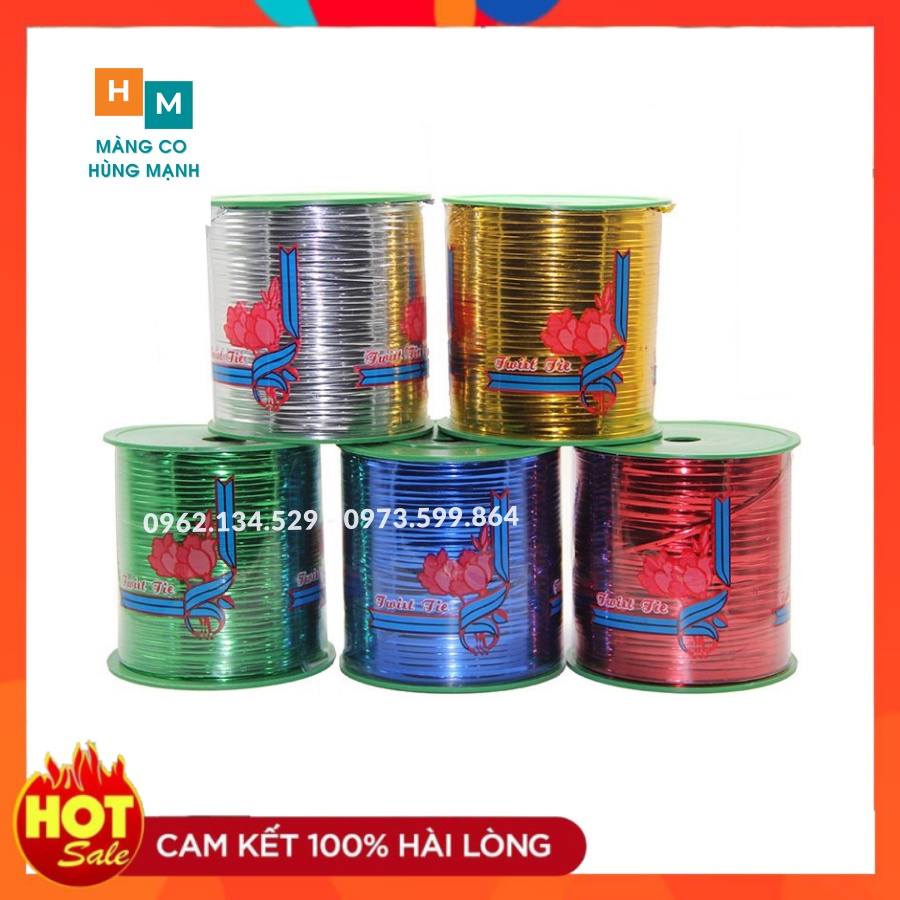 Kẽm làm hoa Handmade - CUỘN TO, CUỘN BÉ